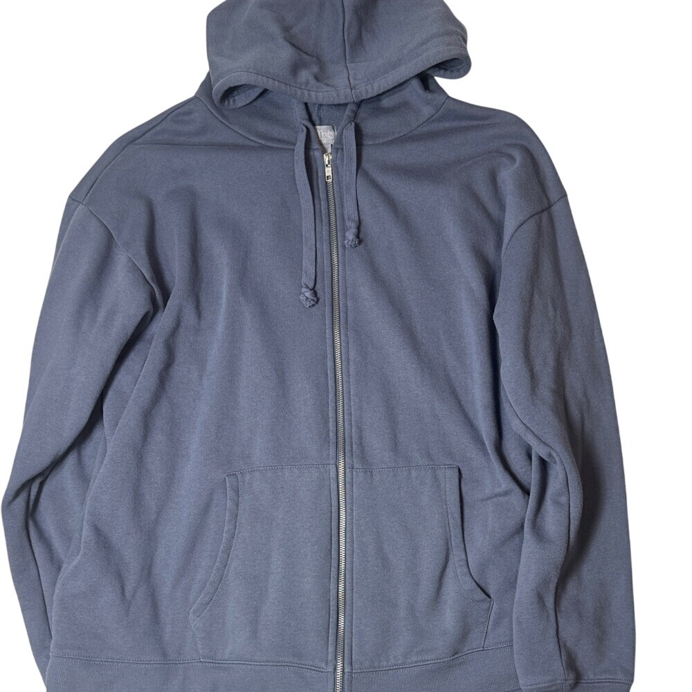 Tilly's Women's Full-Zip Hoodie in‎ Slate Blue
